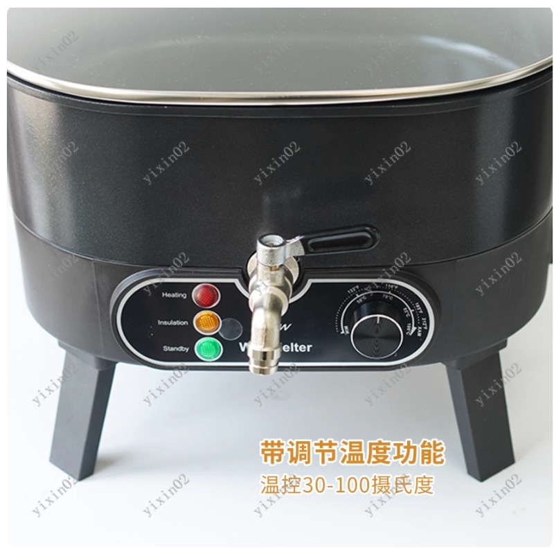 Candle Making Kit Beeswax - 6L Non-stick Electric Wax Melter Professional