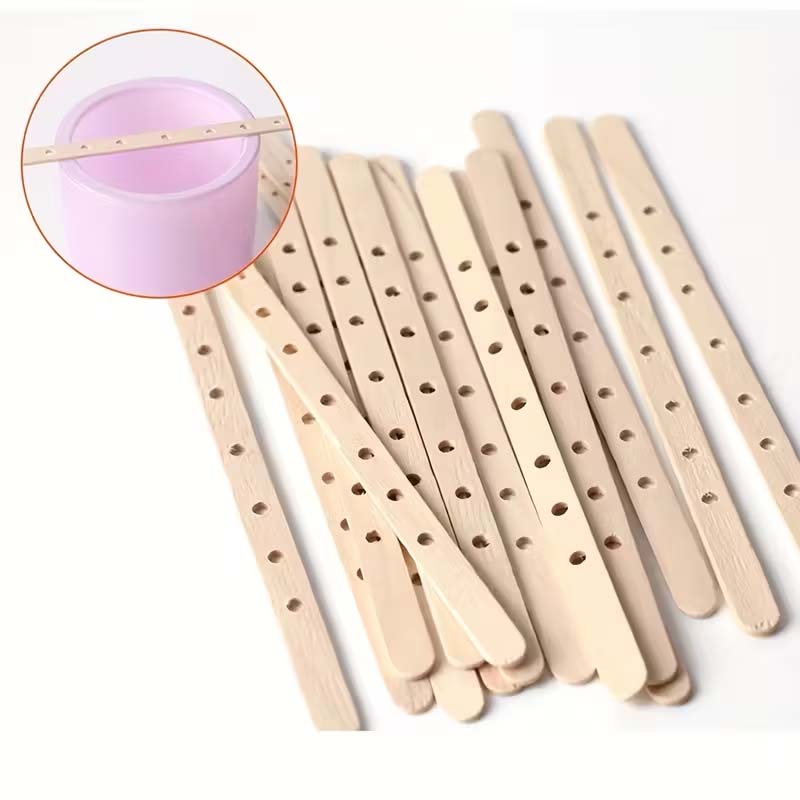 Candle Making Wicks - 10/20/50pcs Wooden Candle Wick Holders Candles