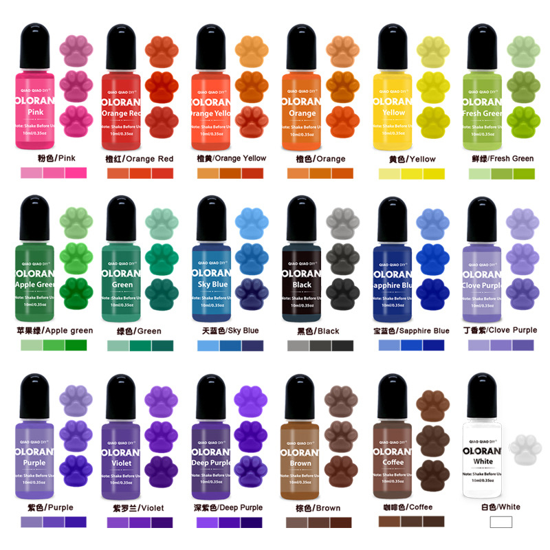 Candle Making Course - 20 Colors Candle Dyes Wax Candles