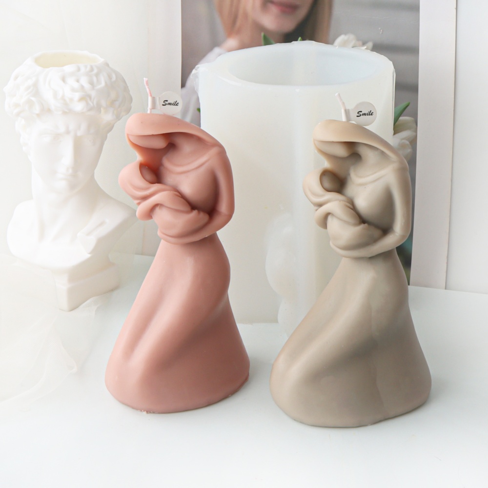 Candle Making Kit Diy - Virgin Hug Baby Silicone Candle Mold