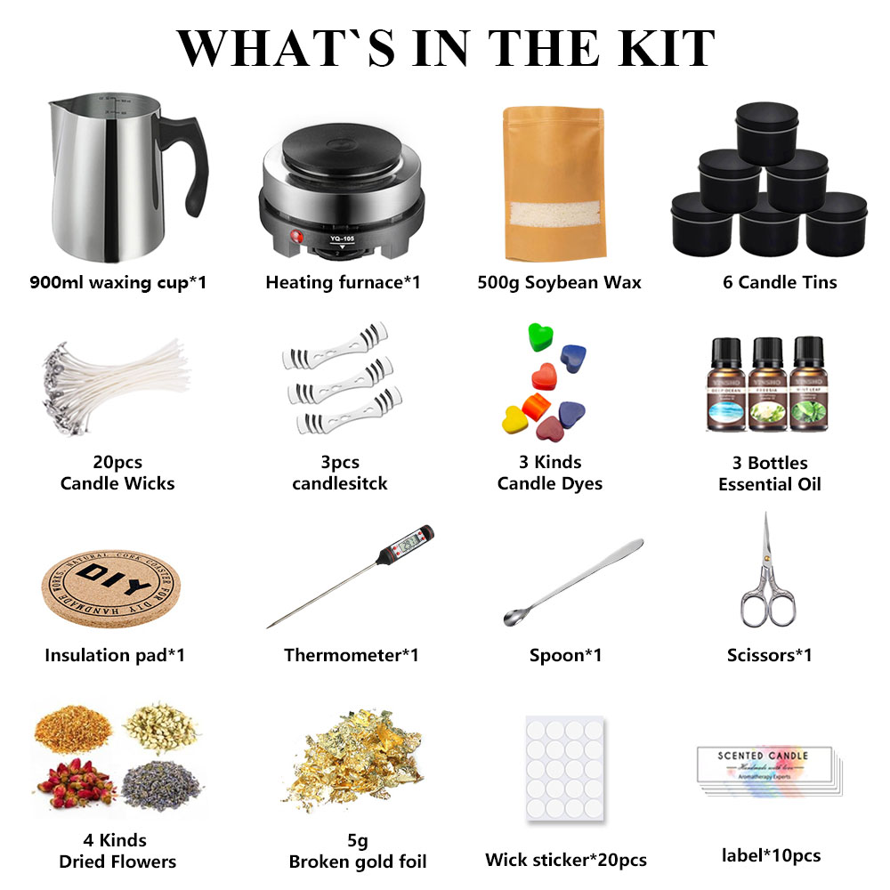 Candle Making Kit,Easy to Make - đánh giá và giá Candle Making Kit For Beginners