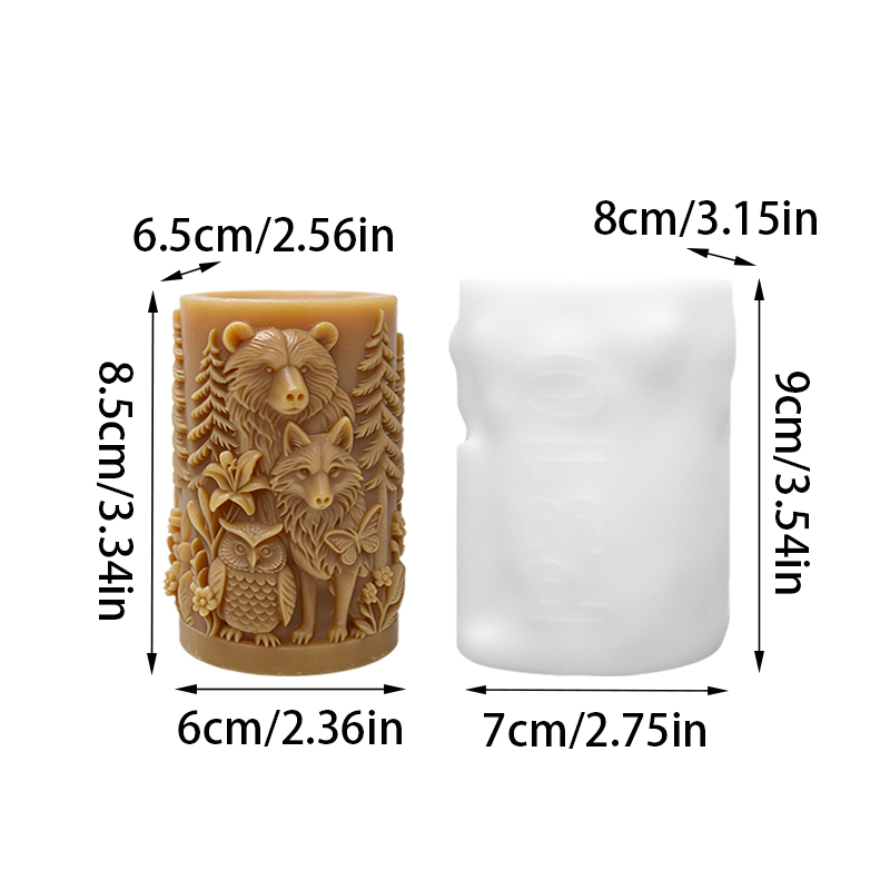 【Forest Animal Collection 3D C - đánh giá và giá Candle Making Workshop