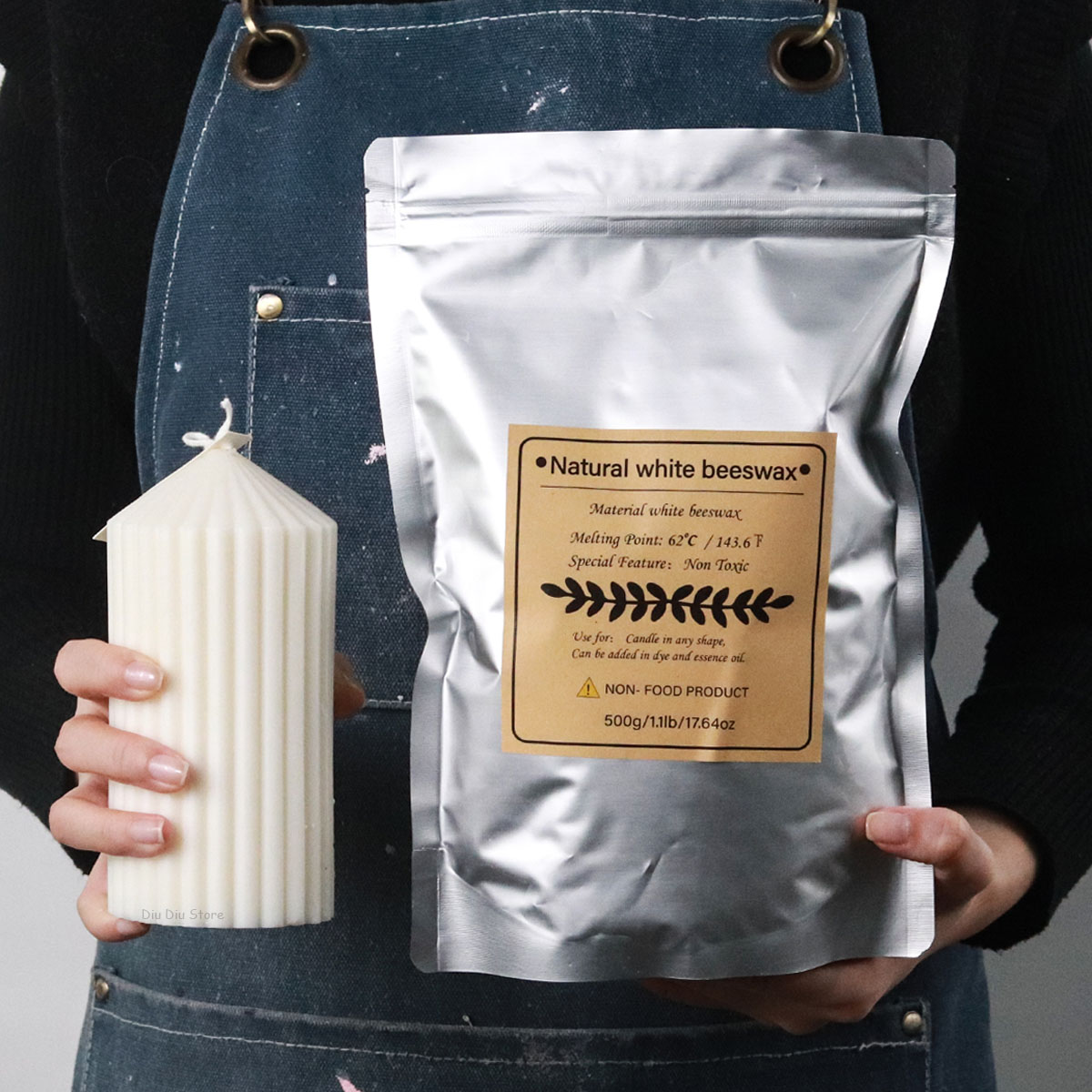 White Beeswax Pure Natural Gra - đánh giá và giá Candle Making Kit Beeswax