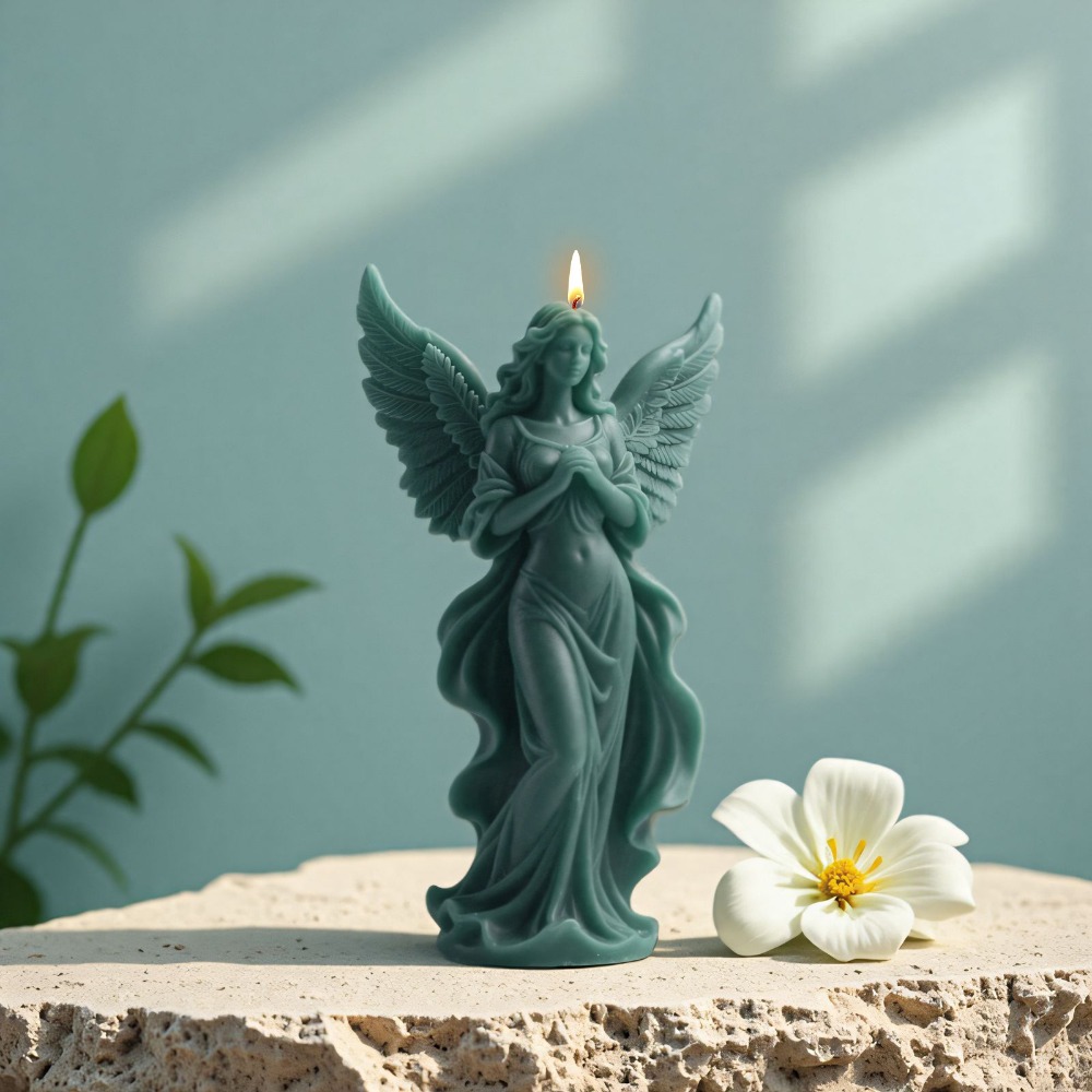 Wings Goddess Scented Silicone - đánh giá và giá Candle Making Tips