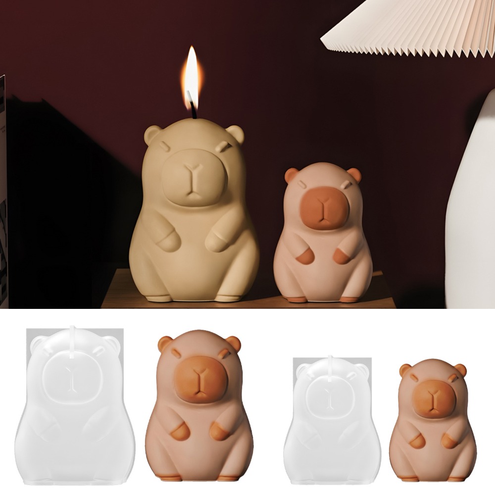 Standing Capybara Scent Candle - đánh giá và giá Candle Making Course