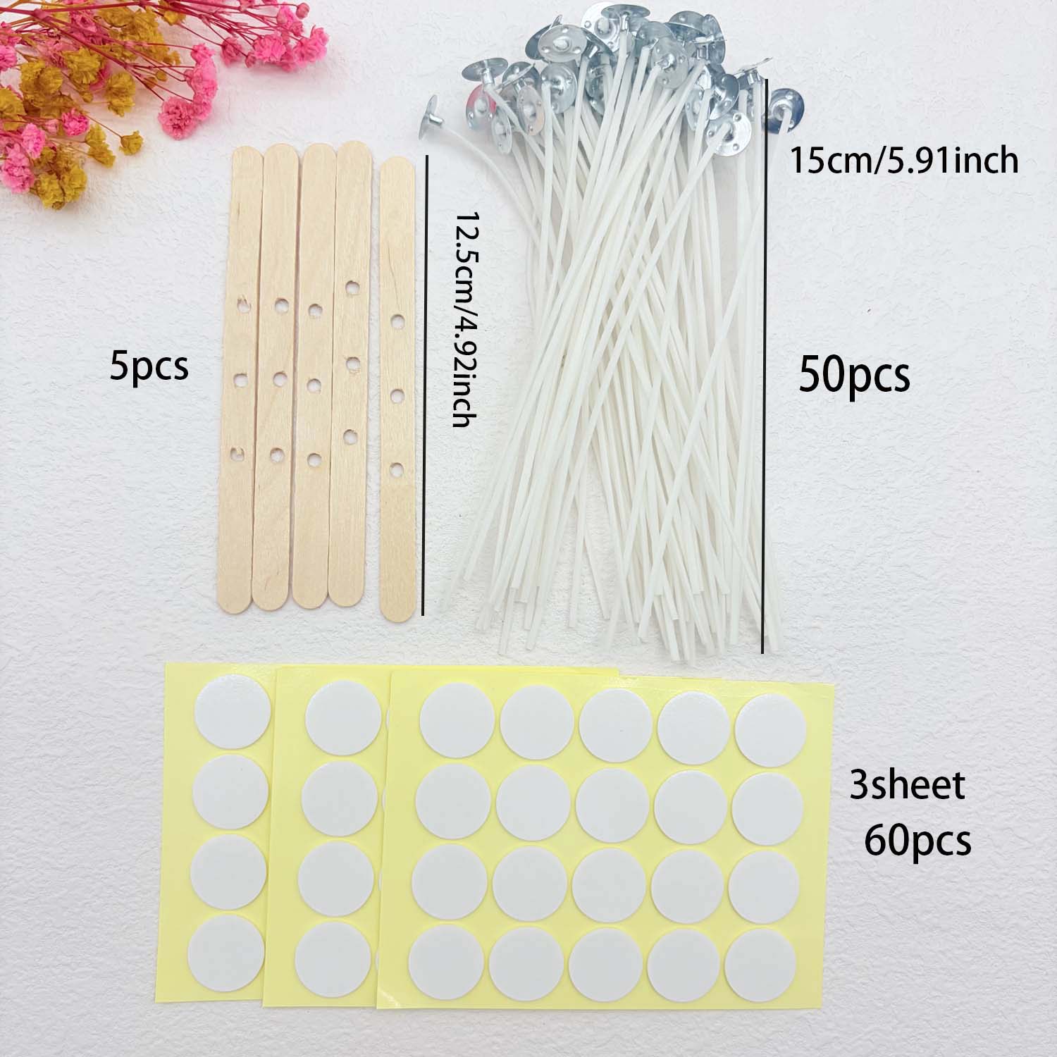 1 SET Candle Making DIY Kits S - đánh giá và giá Candle Making Wicks