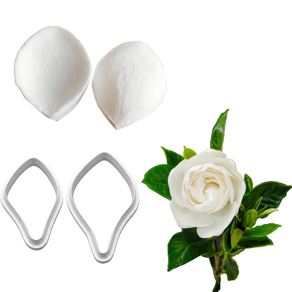 Gardenia Silicone Mold&Cutter  - đánh giá và giá Candle Making Workshop