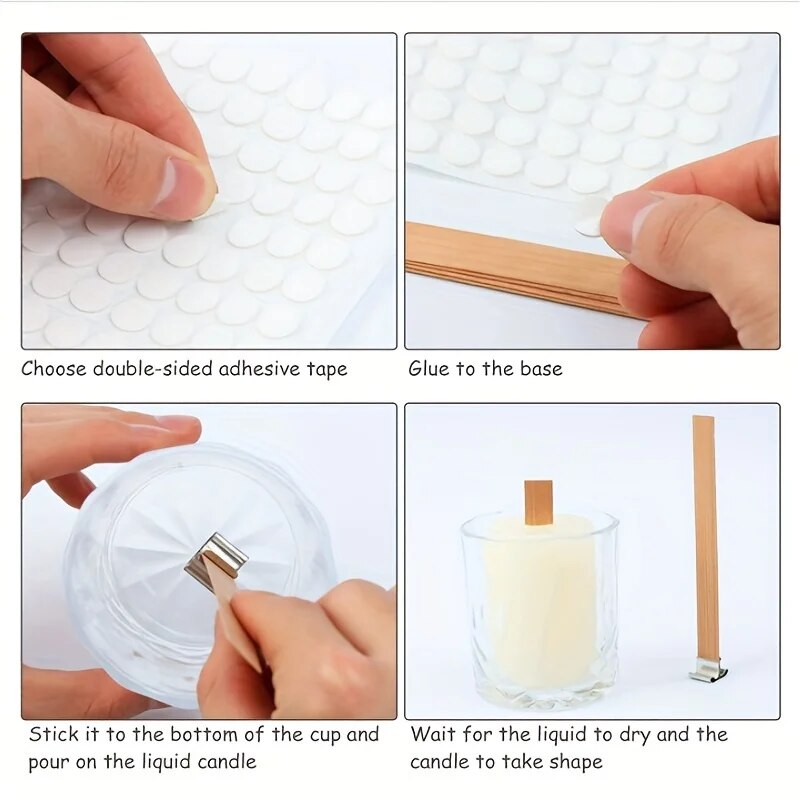 30pcs High Quality Wooden Cand - đánh giá và giá Candle Making Kit Beeswax