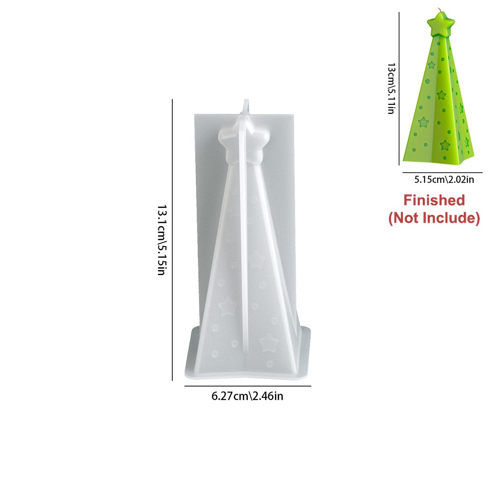 Silicone Christmas Cone Candle - đánh giá và giá Candle Making Kit Xmas