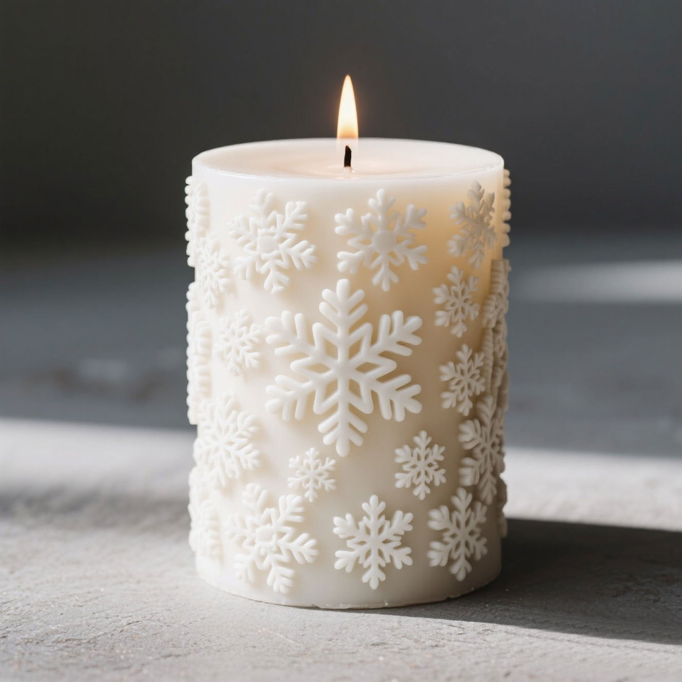 3D Relief Cylinder Christmas S - đánh giá và giá Candle Making Party