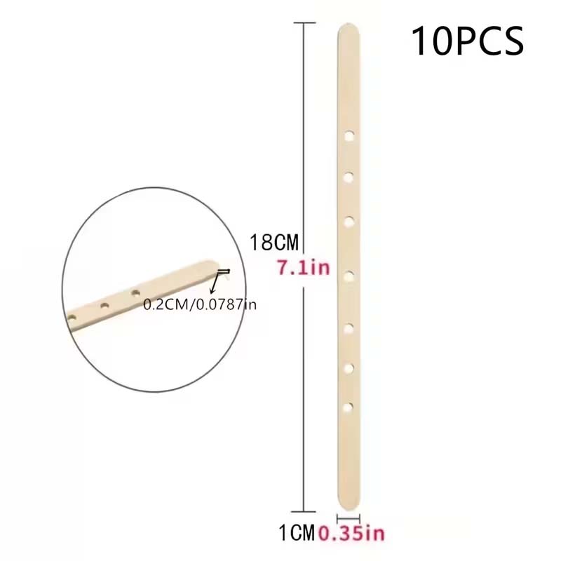 10/20/50pcs Wooden Candle Wick - đánh giá và giá Candle Making Wicks