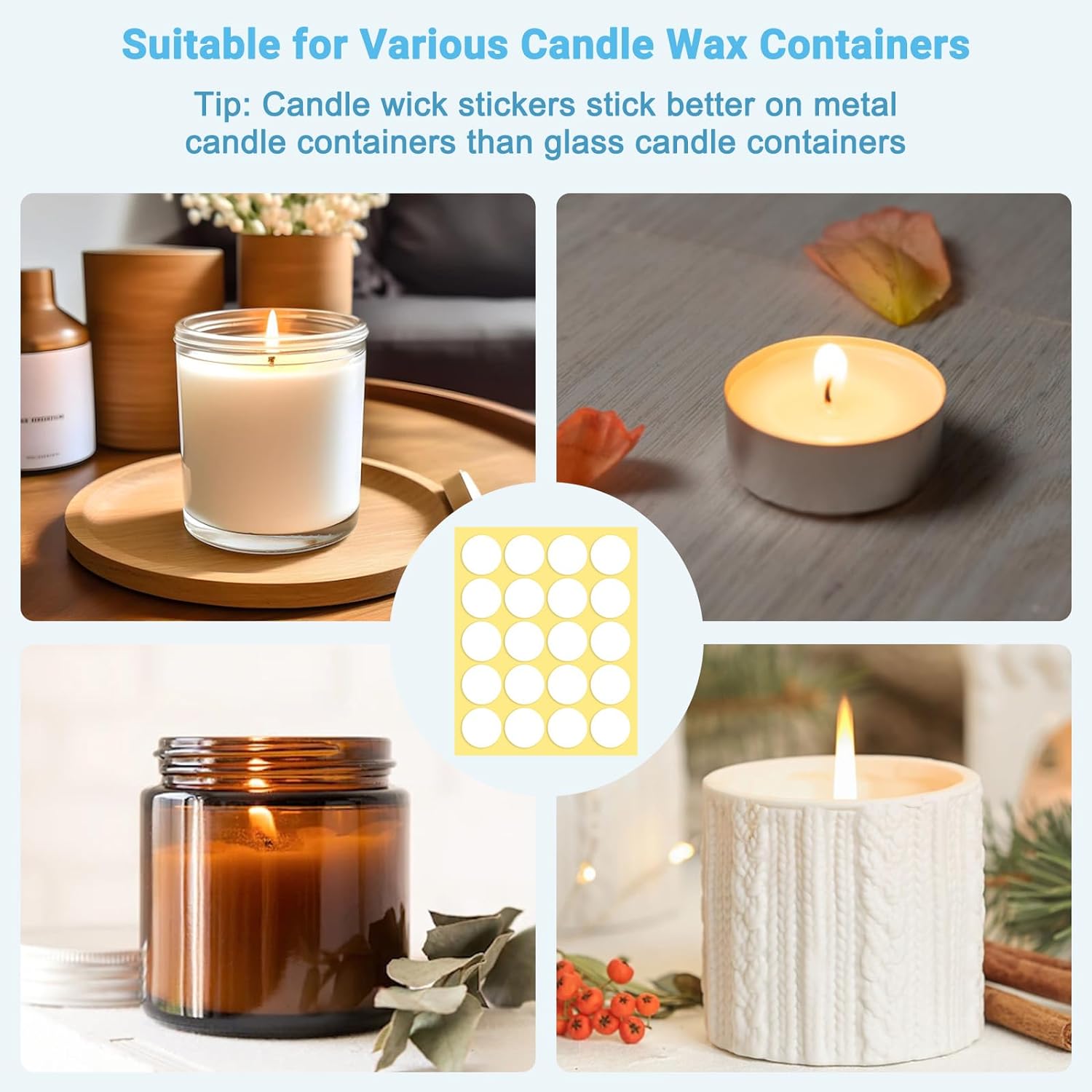 400PCS/100PCS Candle Wick Stic - đánh giá và giá Candle Making Workshop
