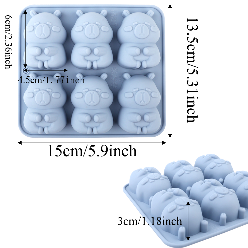 1 Silicone Cake Mold in the Sh - đánh giá và giá Candle Making Jelly