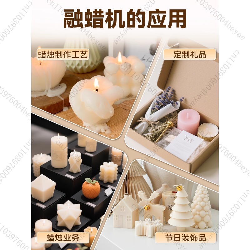 Electric Wax Melter Pot 6L Non - đánh giá và giá Candle Making Kit Beeswax
