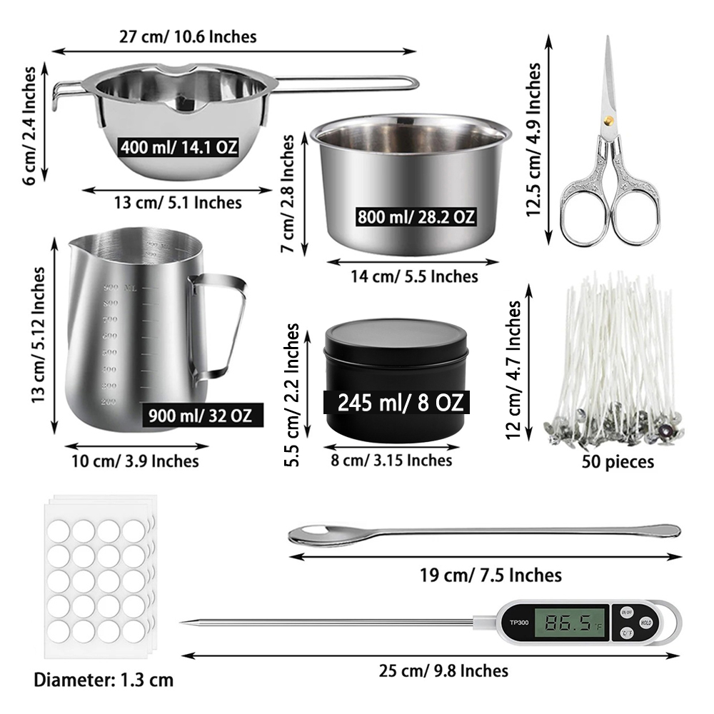 Glintmos DIY Candle Making Kit - đánh giá và giá Candle Making Kit Diy