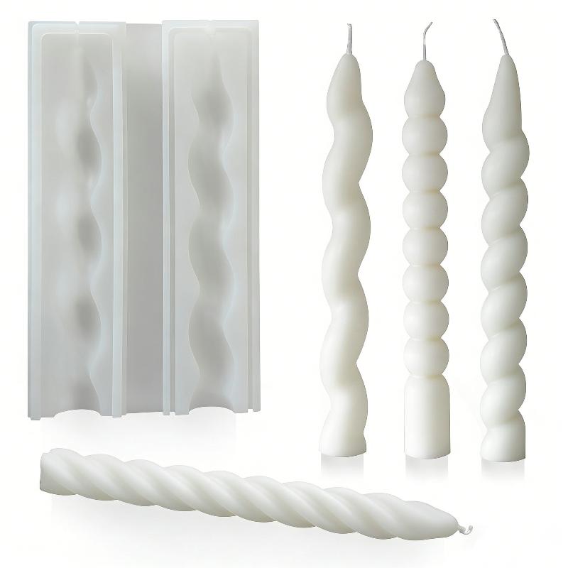 Long Spiral Silicone Candle Mo - đánh giá và giá Candle Making Workshop