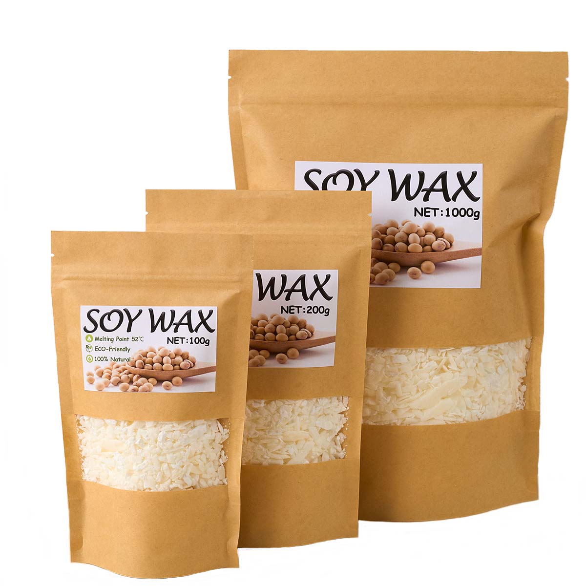 1 Pounds Pure White Soy Wax Fo - đánh giá và giá Candle Making Kit Diy