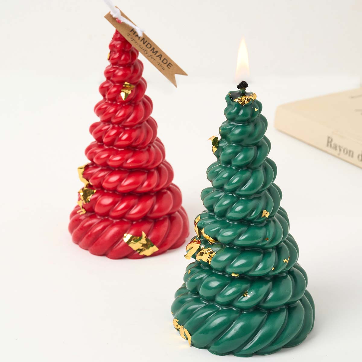 3D Hemps Rope Christmas Tree S - đánh giá và giá Candle Making Kit Xmas