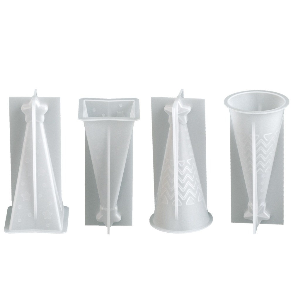 New Silicone Christmas Cone Ca - đánh giá và giá Candle Making Kit Xmas