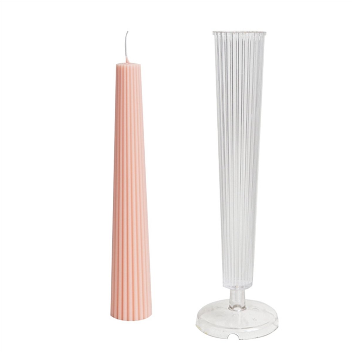 *ABAB Striped Long Pole Column - đánh giá và giá Candle Making Kit Diy