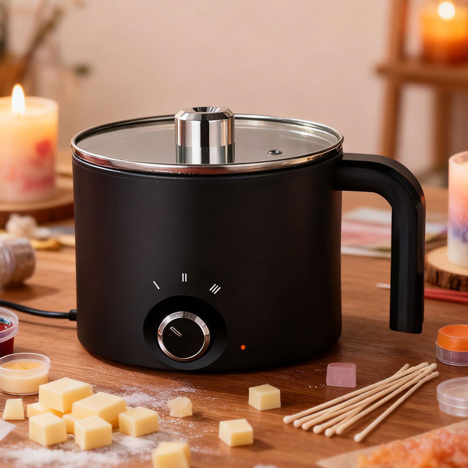 1.5L Wax Melting Pot Candle Wa - đánh giá và giá Candle Making Temperature