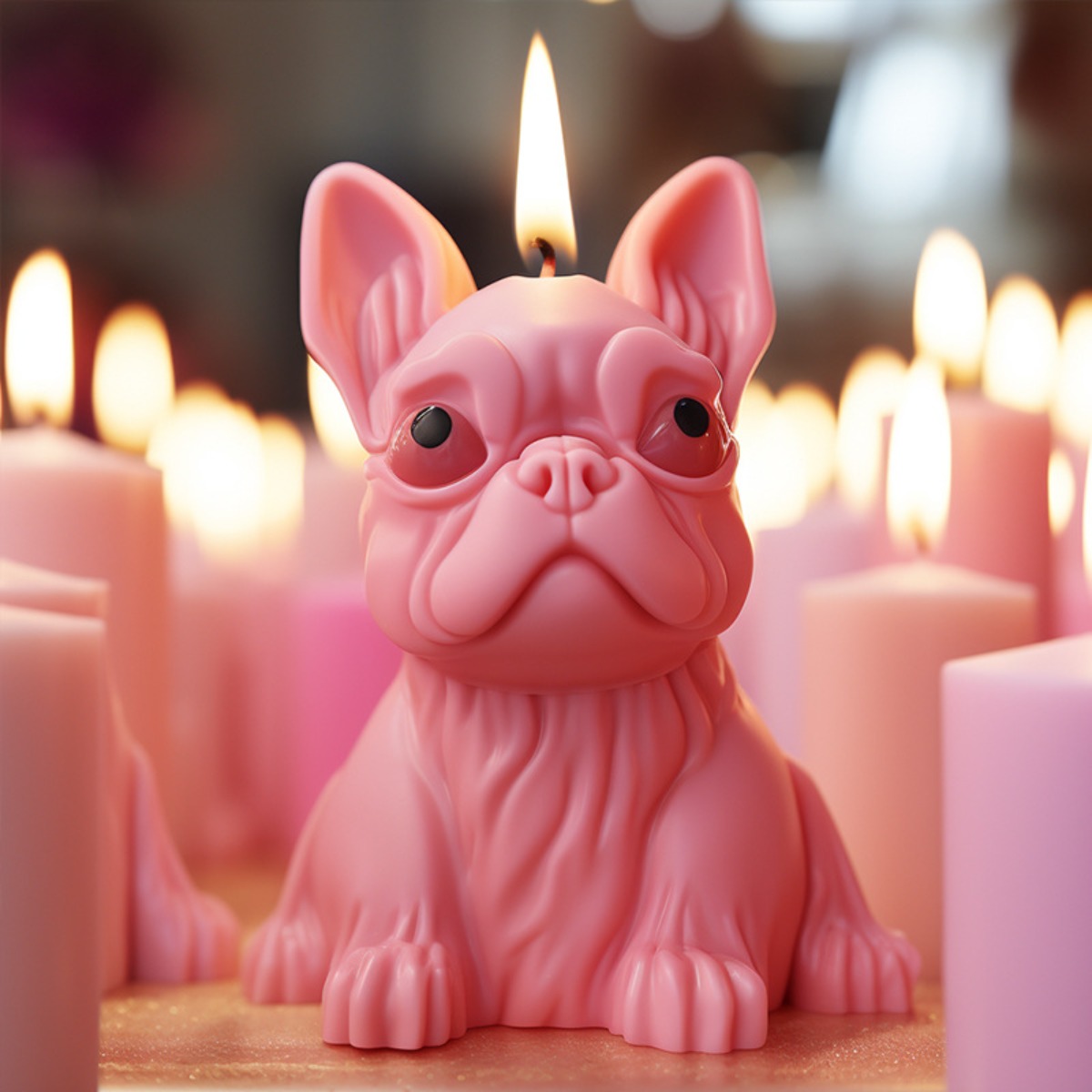 Pekingese Puppy Pug Animal Can - đánh giá và giá Candle Making Kit Diy