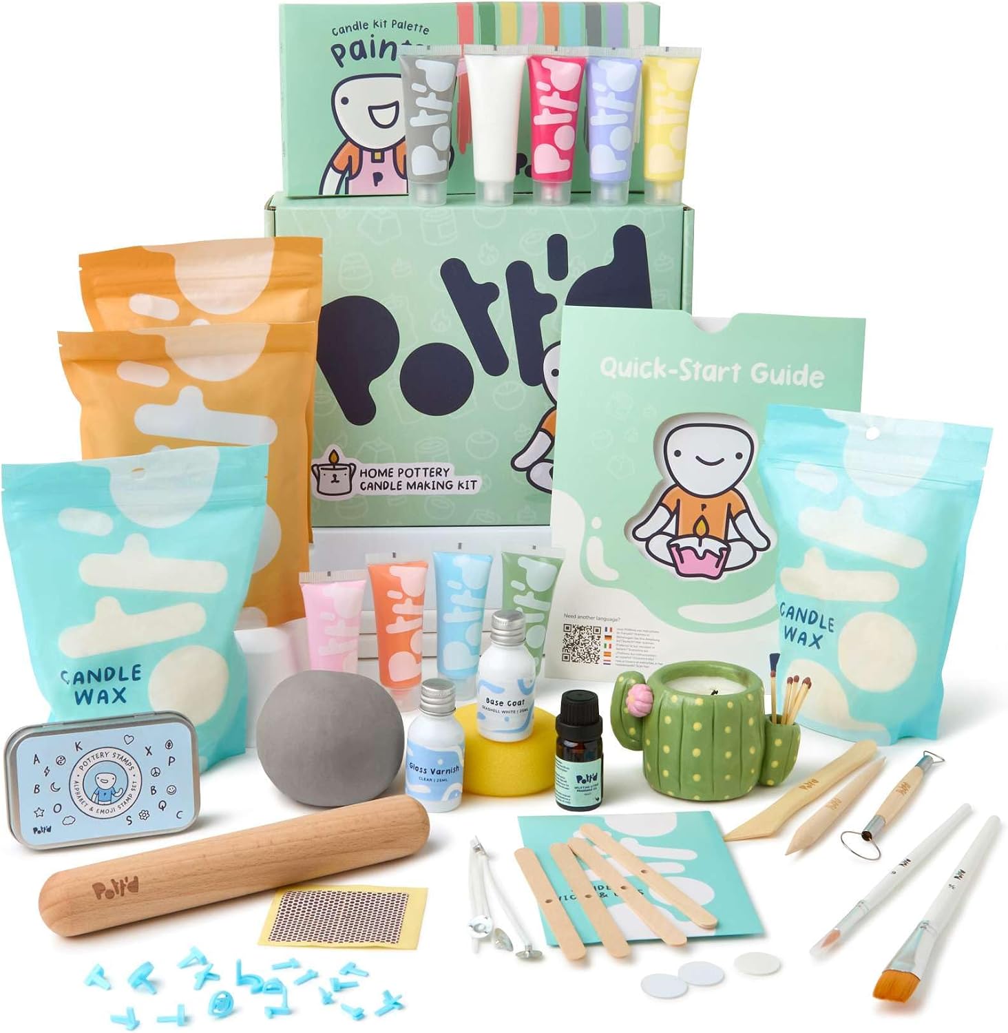 Home Pottery Candle Making Kit - đánh giá và giá Candle Making Wicks
