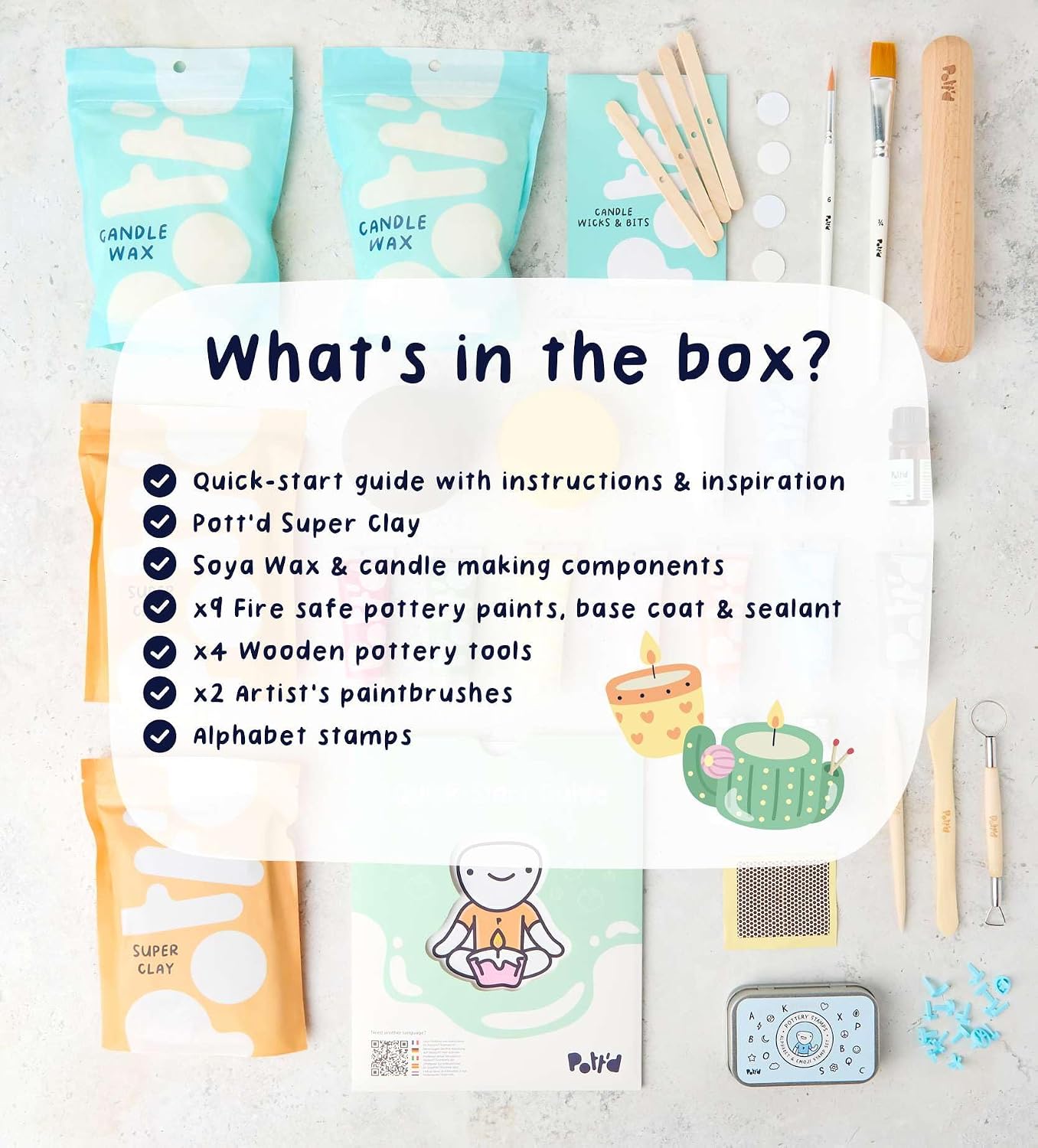 Home Pottery Candle Making Kit - đánh giá và giá Candle Making Wicks