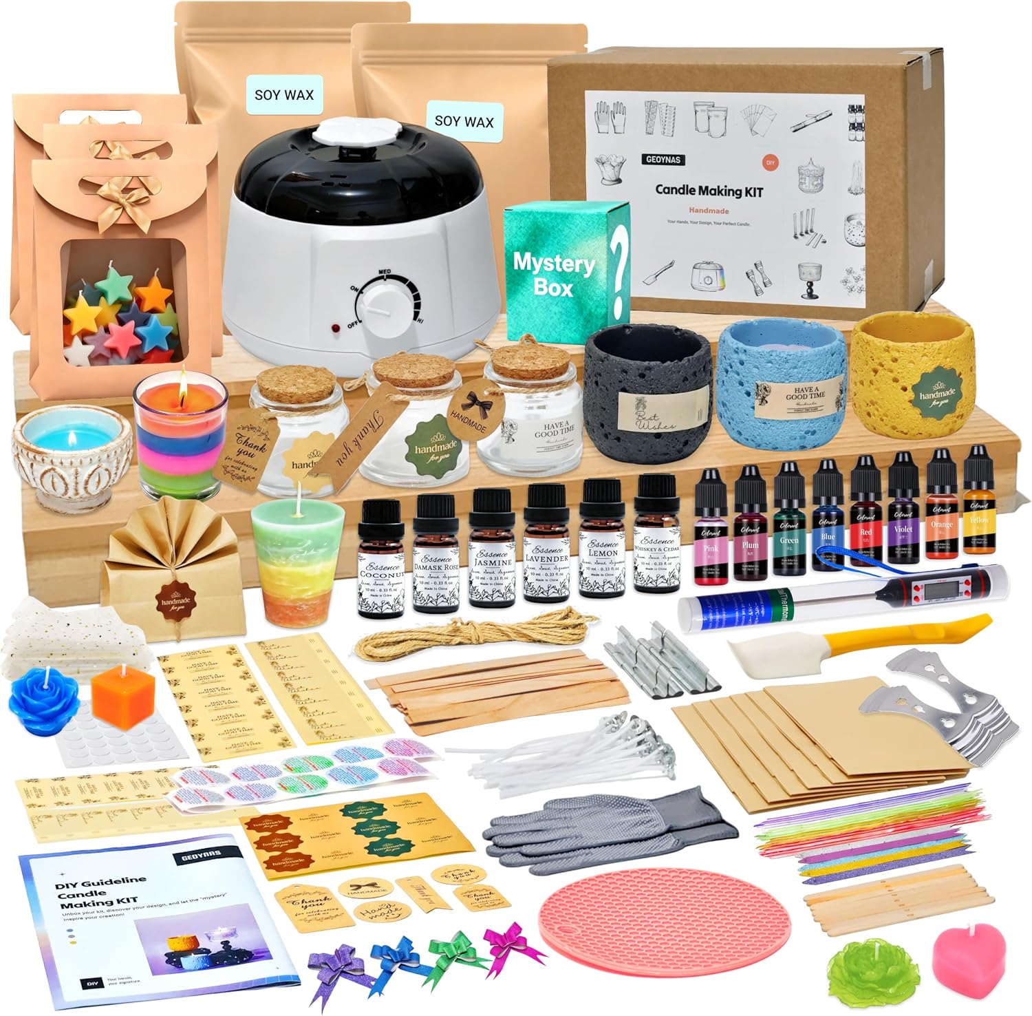 128pcs Candle Making Kit for A - đánh giá và giá Candle Making Kit For Beginners