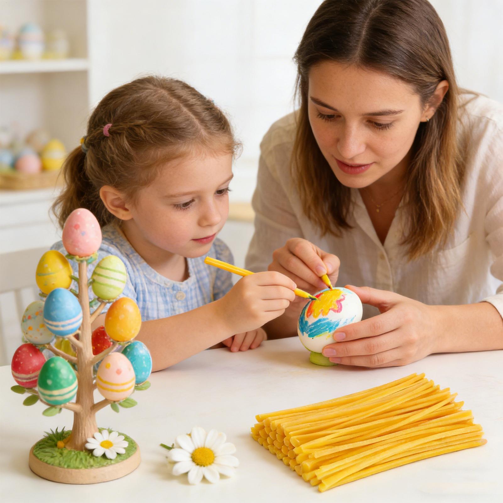 Egg Decorating Beeswax Sticks  - đánh giá và giá Candle Making Kit Diy