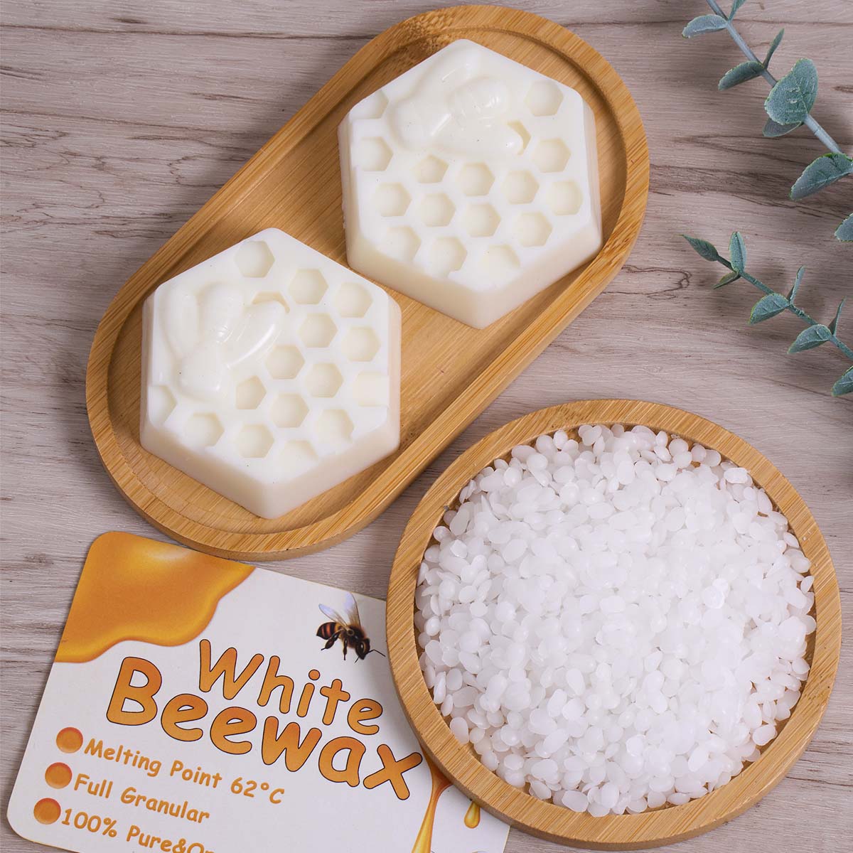 White Beeswax Pure Natural Gra - đánh giá và giá Candle Making Wicks