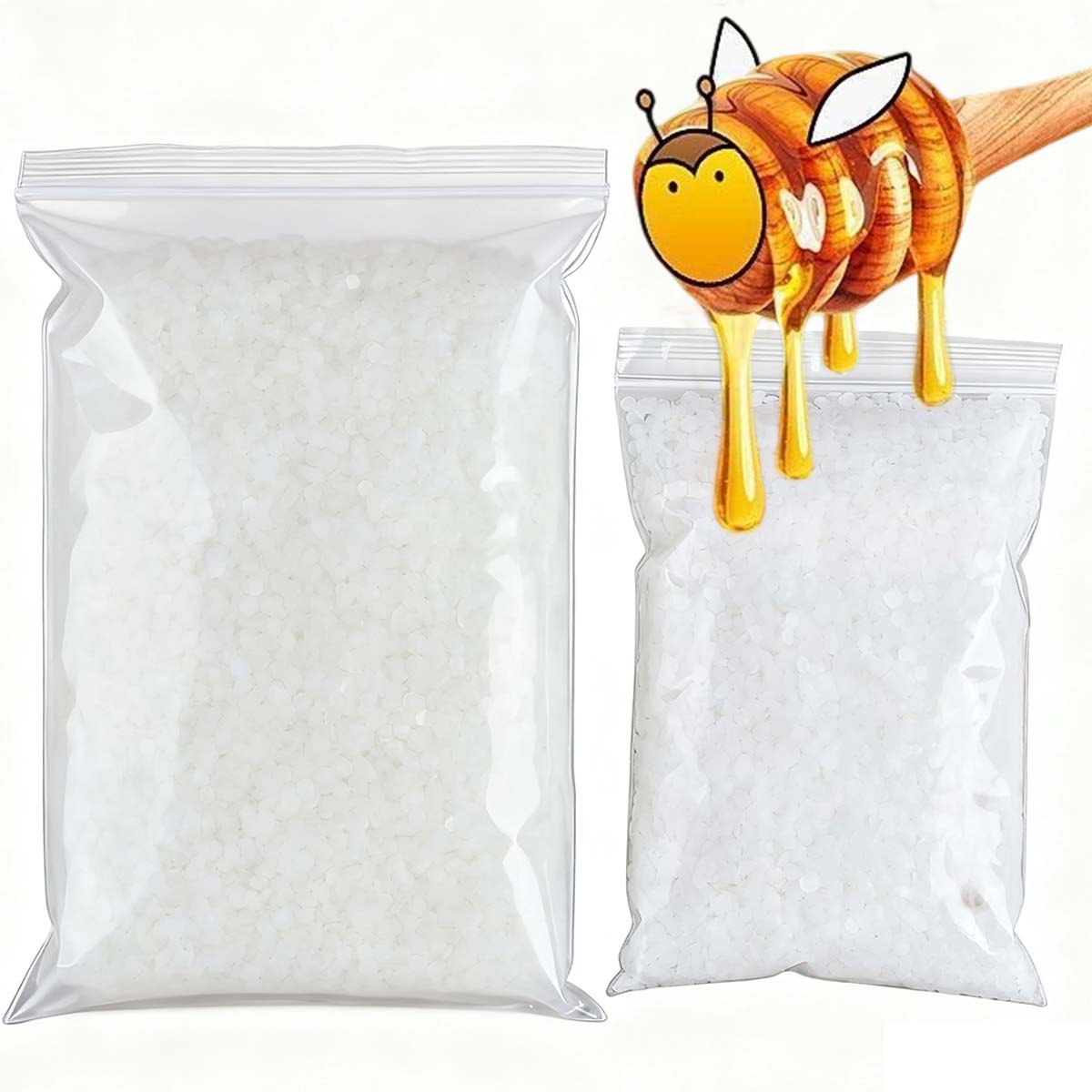 200g-1000g White Beeswax Pure  - đánh giá và giá Candle Making Wicks
