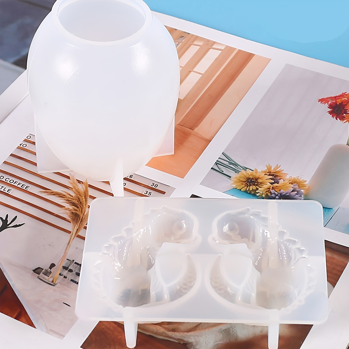 Silicone Dragon Egg Molds, 2-P - đánh giá và giá Candle Making Kit Diy