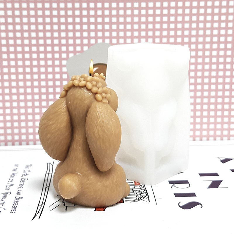 Prayer Rabbit Candle Mold Sili - đánh giá và giá Candle Making Workshop