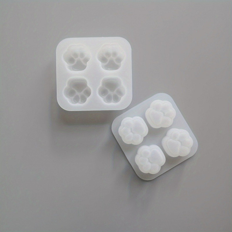 1Cat Paw Pattern Silicone Mold - đánh giá và giá Candle Making Kit Diy