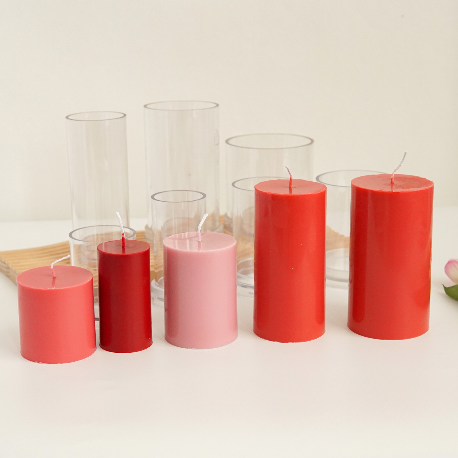 Khác Nhau 3D Hình Trụ Xông Khu - đánh giá và giá Candle Making Kit Diy