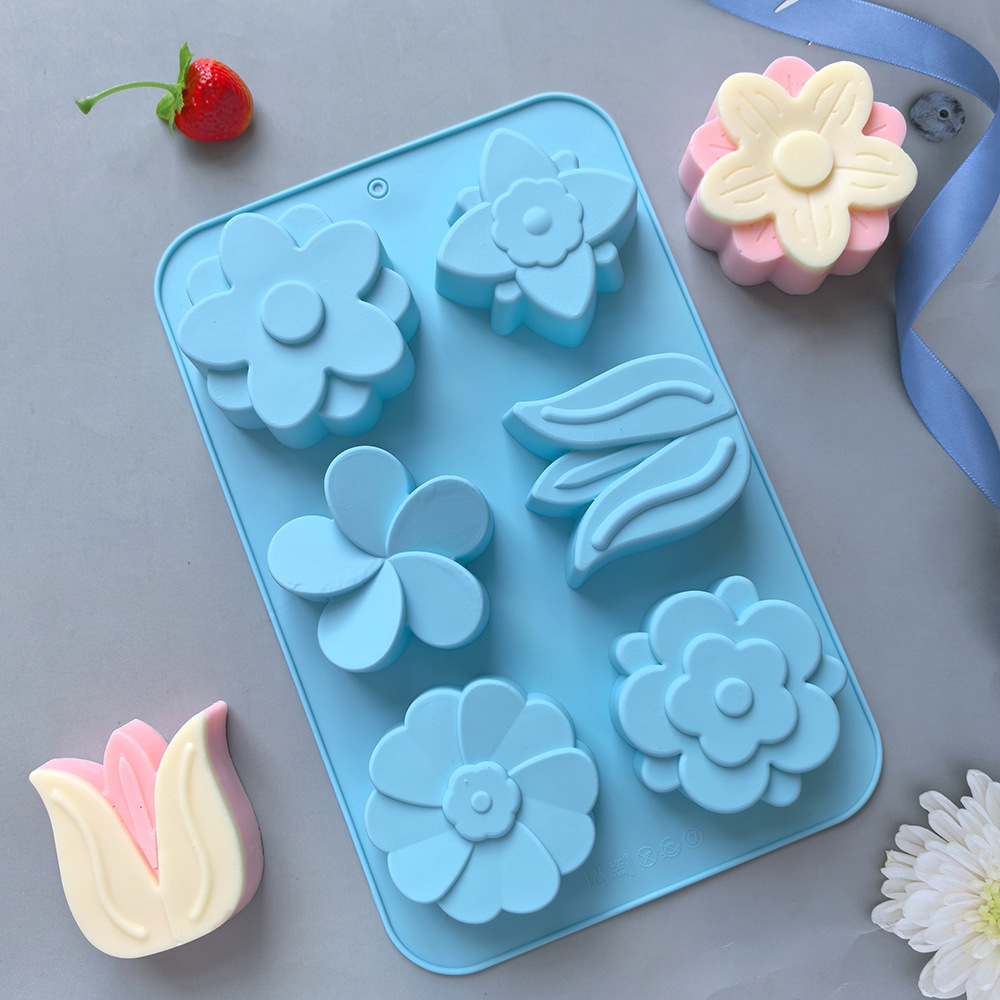 kinds Flower Silicone Molds Di - đánh giá và giá Candle Making Party