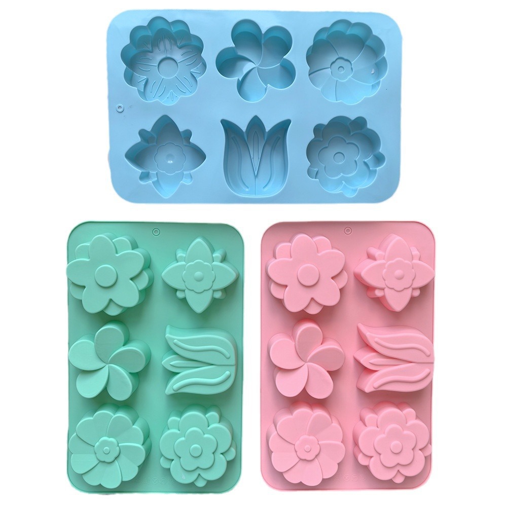 kinds Flower Silicone Molds Di - đánh giá và giá Candle Making Party
