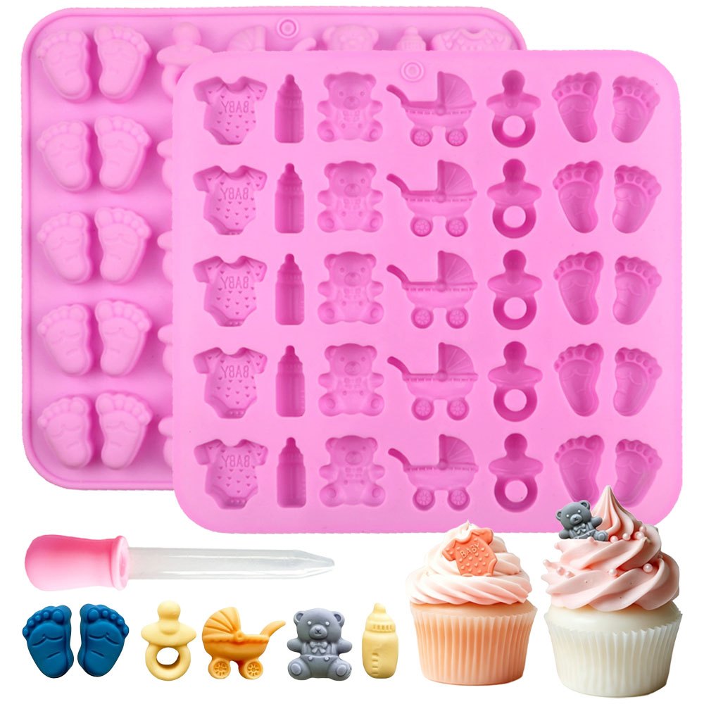 2pcs Silicone Mold Set 35-Cavi - đánh giá và giá Candle Making Workshop