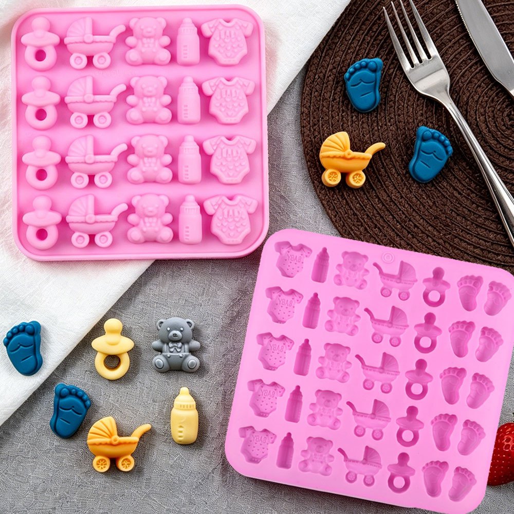 2pcs Silicone Mold Set 35-Cavi - đánh giá và giá Candle Making Workshop