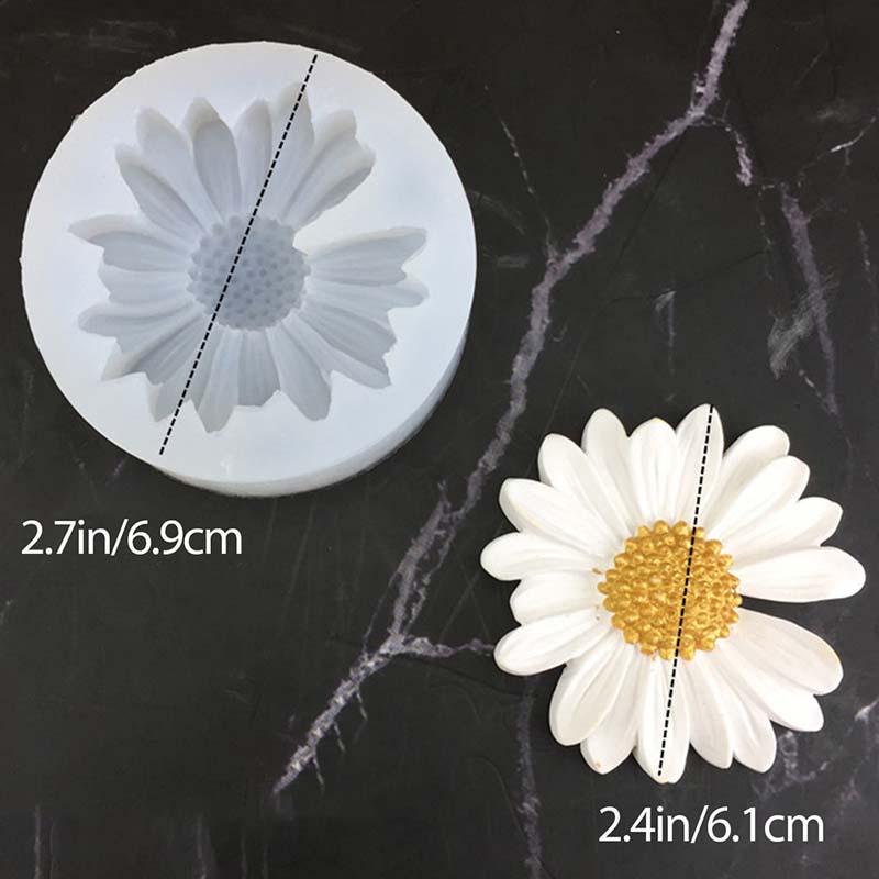 DIY Candle Silicone Mold Daisy - đánh giá và giá Candle Making Course