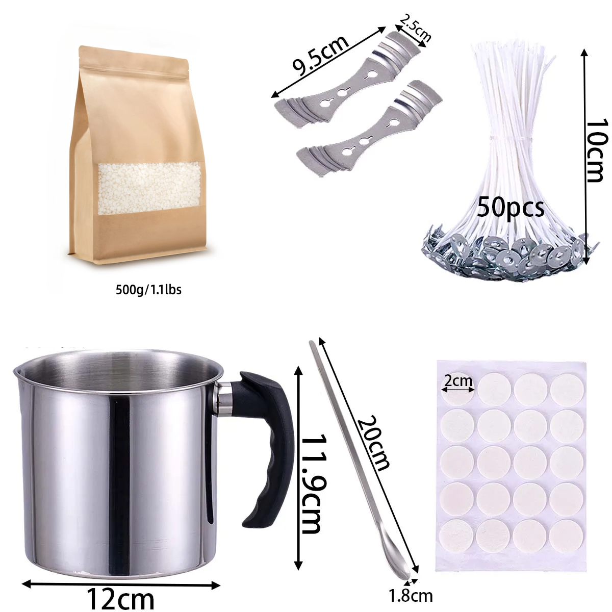 DIY Scented Candle Making Tool - đánh giá và giá Candle Making Wicks