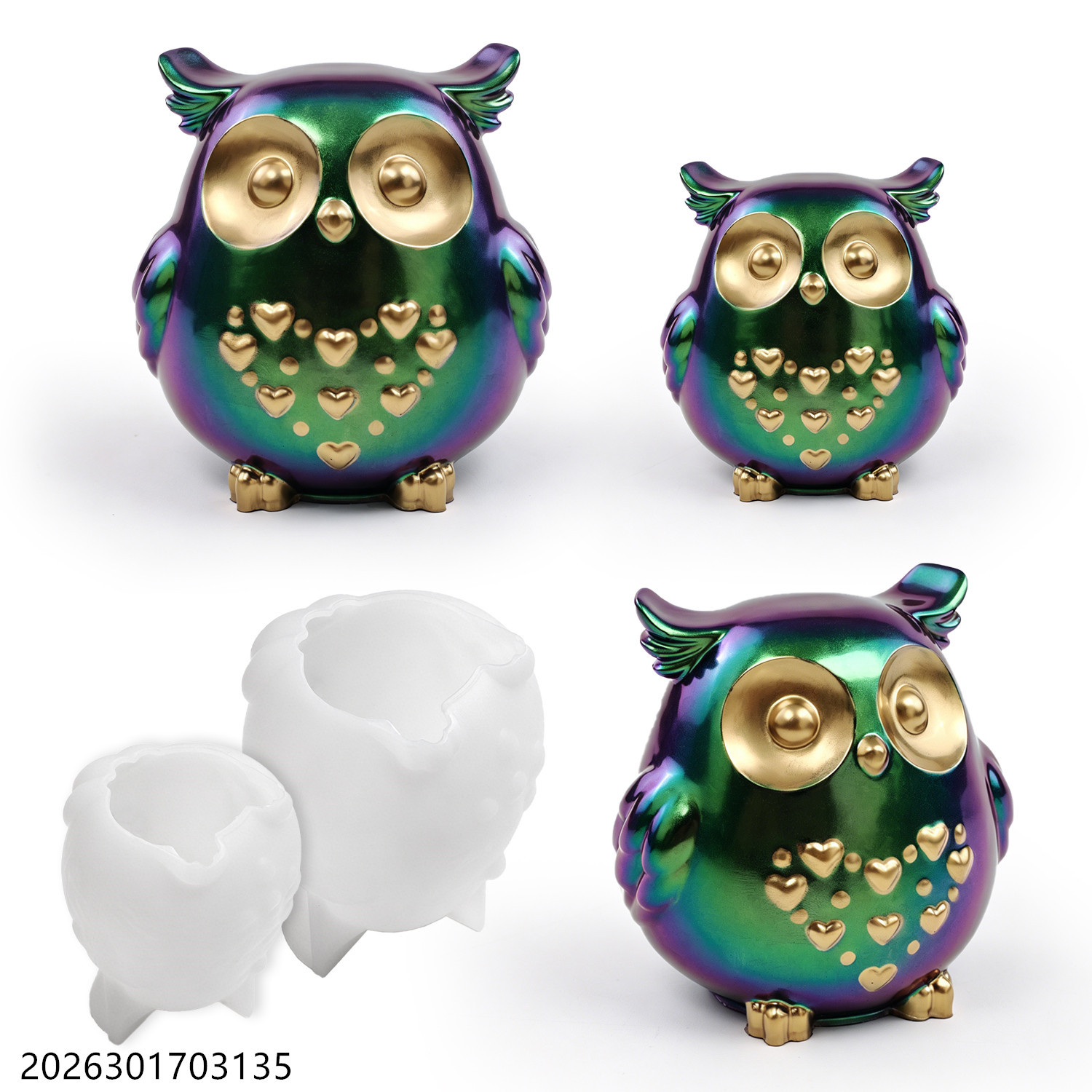 Owl Silicone Mold 3D Bird Shap - đánh giá và giá Candle Making Kit Diy