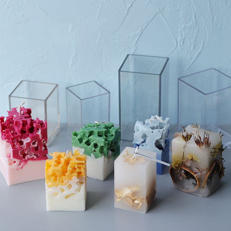 3D Square Rectangle Column Can - đánh giá và giá Candle Making Kit Diy