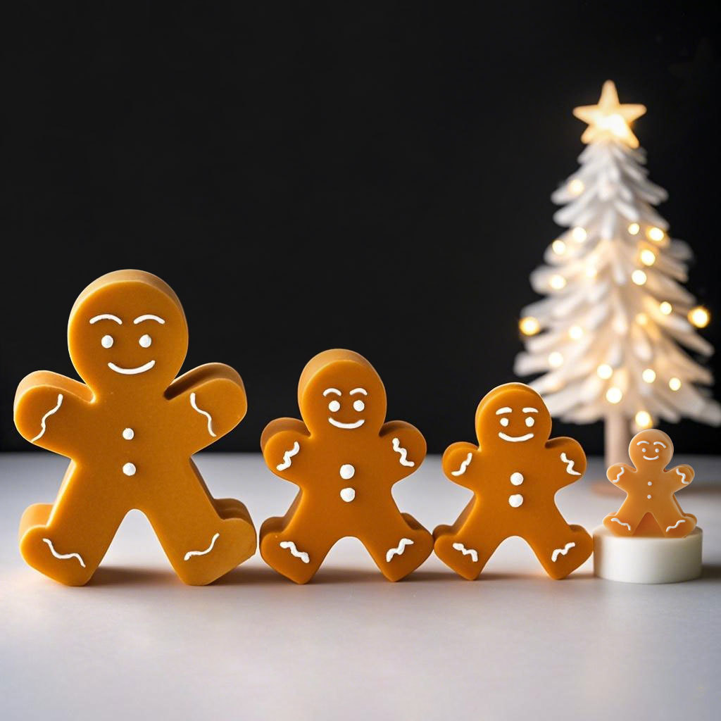 DIY Cartoon Gingerbread Man Si - đánh giá và giá Candle Making Party