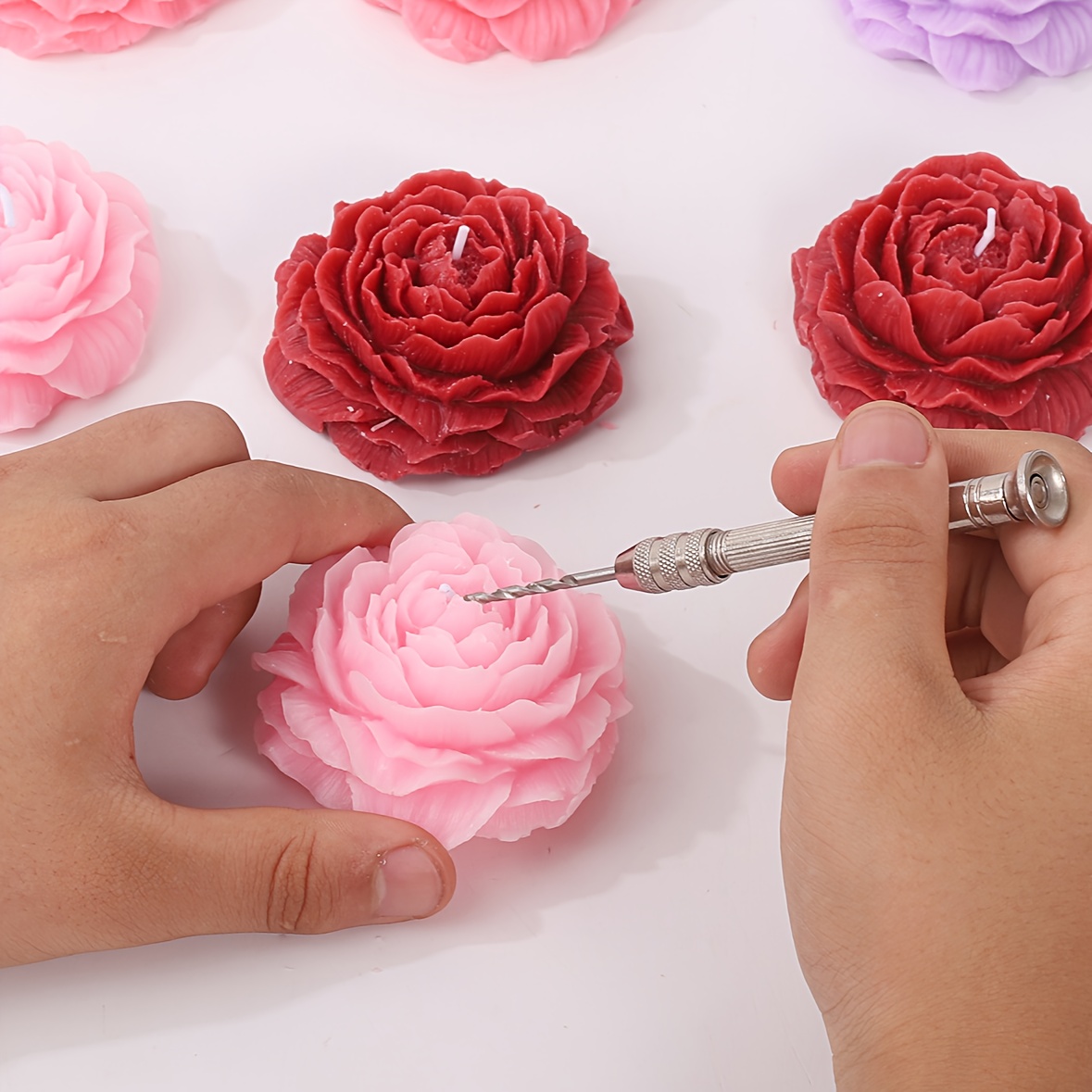 A set of candle punching tools - đánh giá và giá Candle Making Kit For Beginners