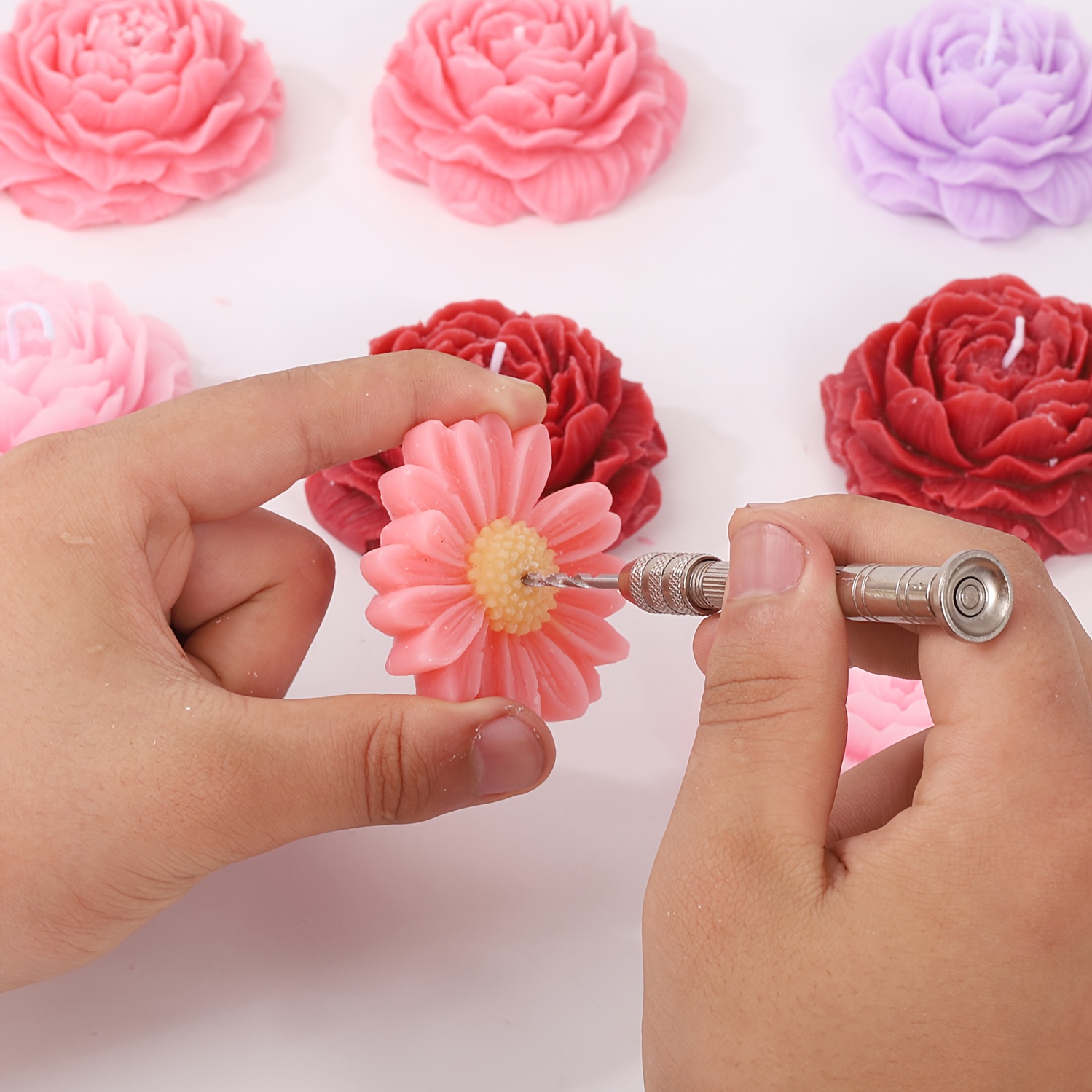 A set of candle punching tools - đánh giá và giá Candle Making Kit For Beginners