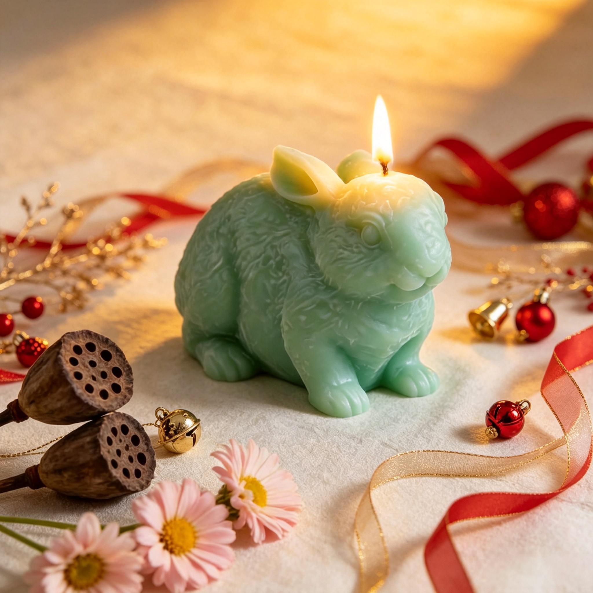 3D Rabbit Silicone Candle Mold - đánh giá và giá Candle Making Party